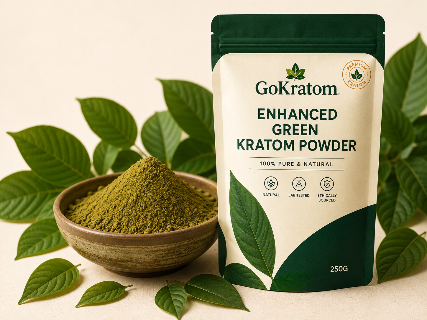 Enhanced Green Kratom Powder