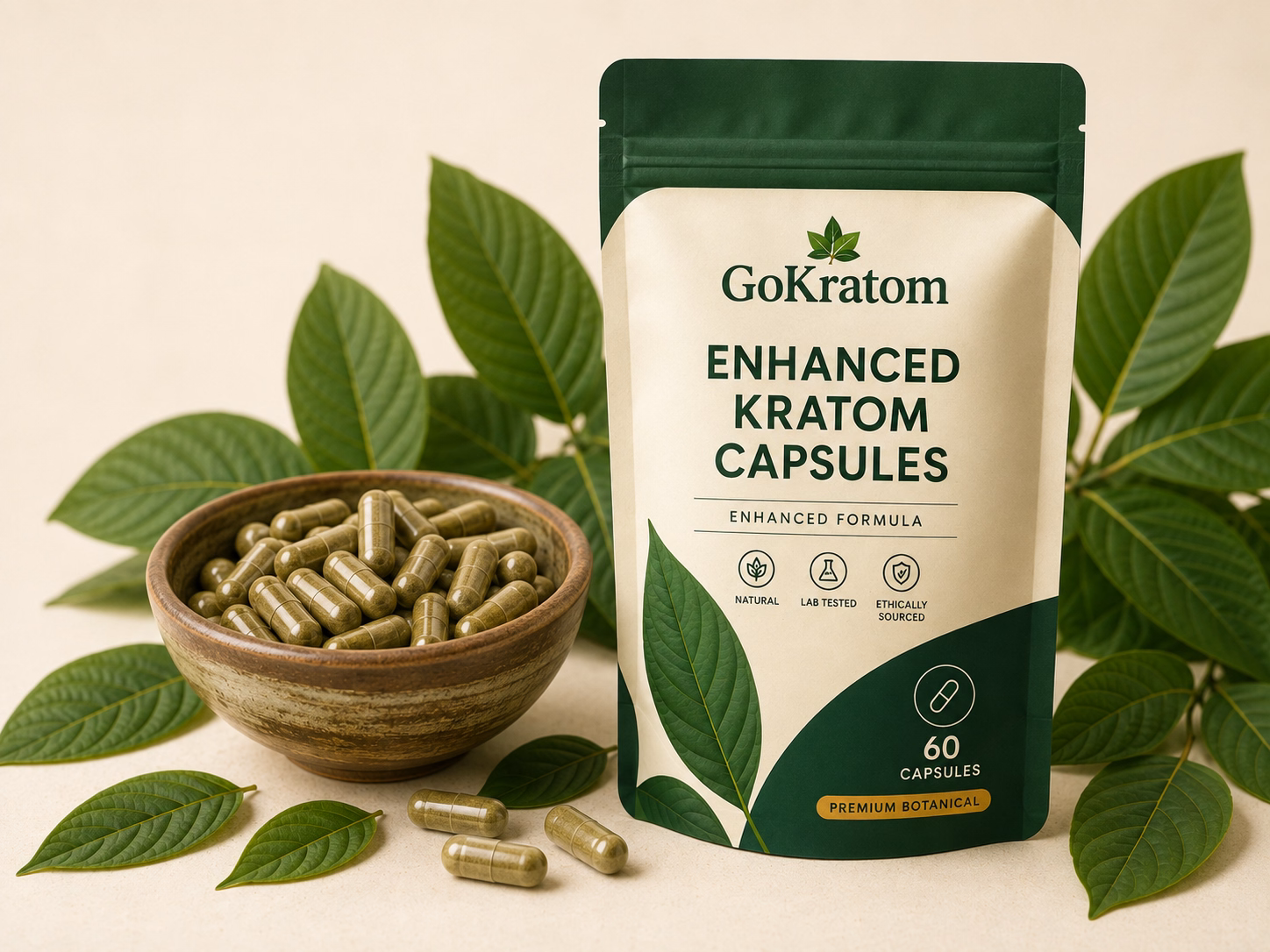 Enhanced Kratom Capsules