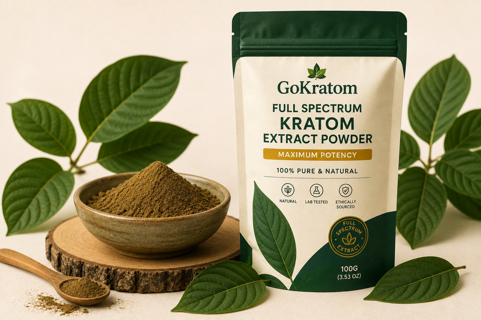 Full Spectrum Kratom Extract Powder