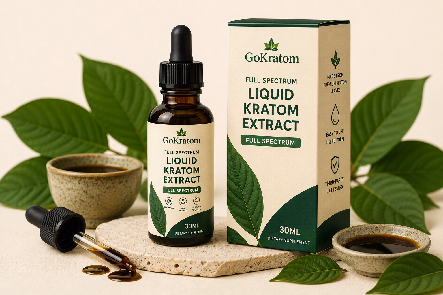 Full Spectrum Liquid Kratom Extract