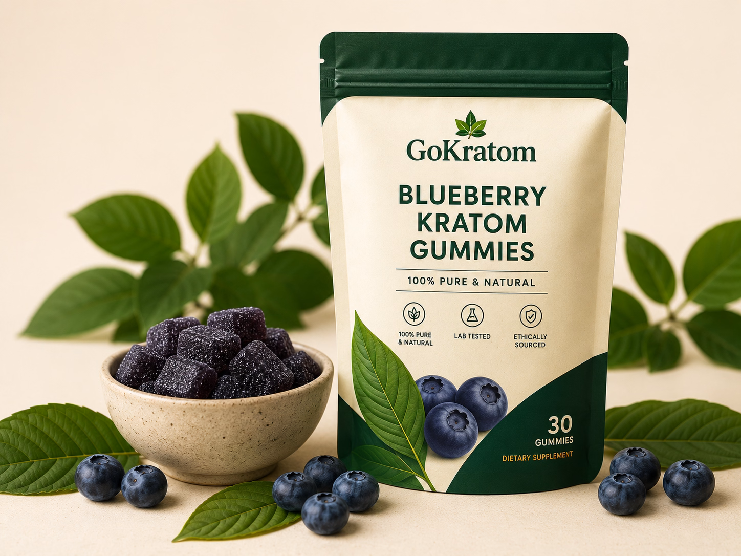 Blueberry Kratom Gummies