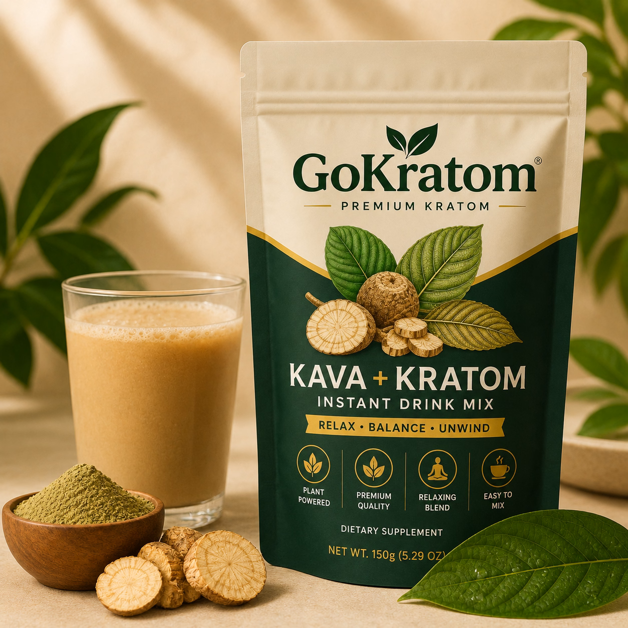 Kava + Kratom Drink