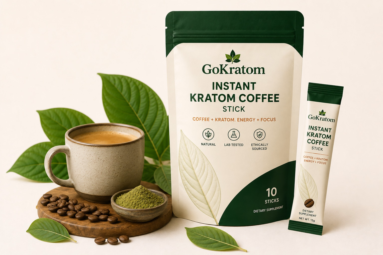 Instant Kratom Coffee Stick