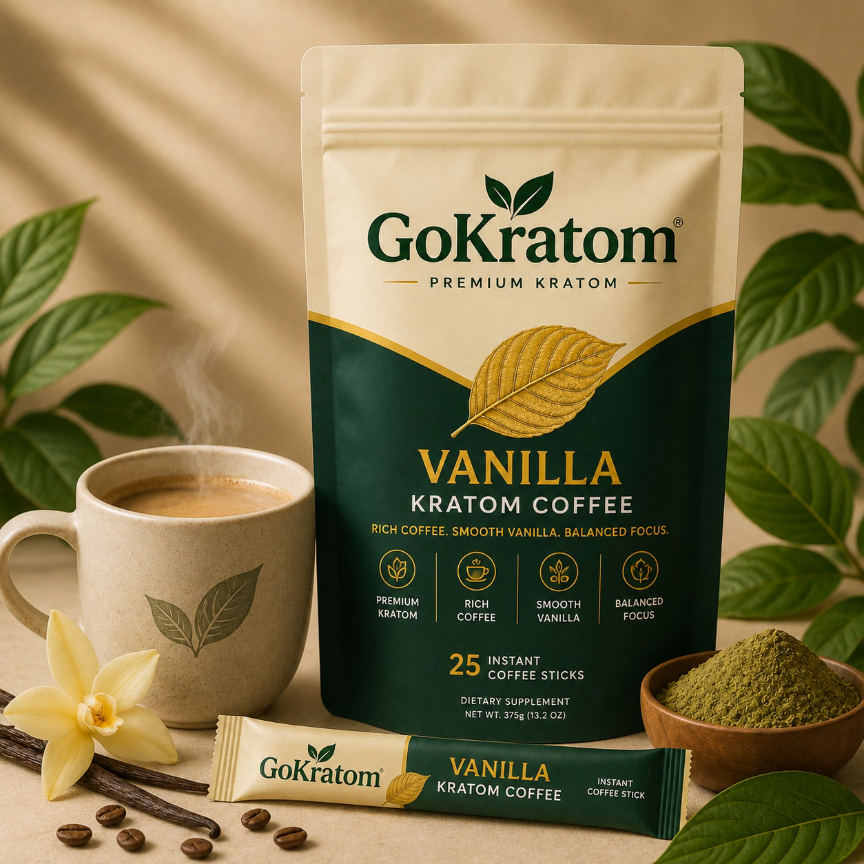 Vanilla Kratom Coffee
