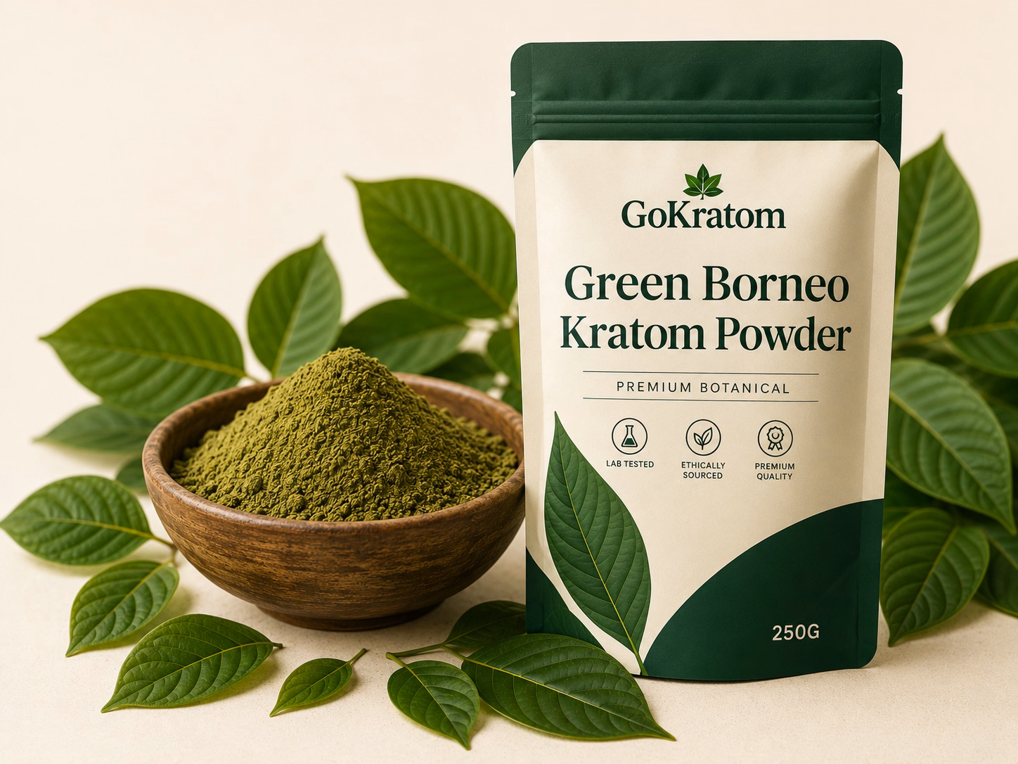 Green Borneo Kratom Powder