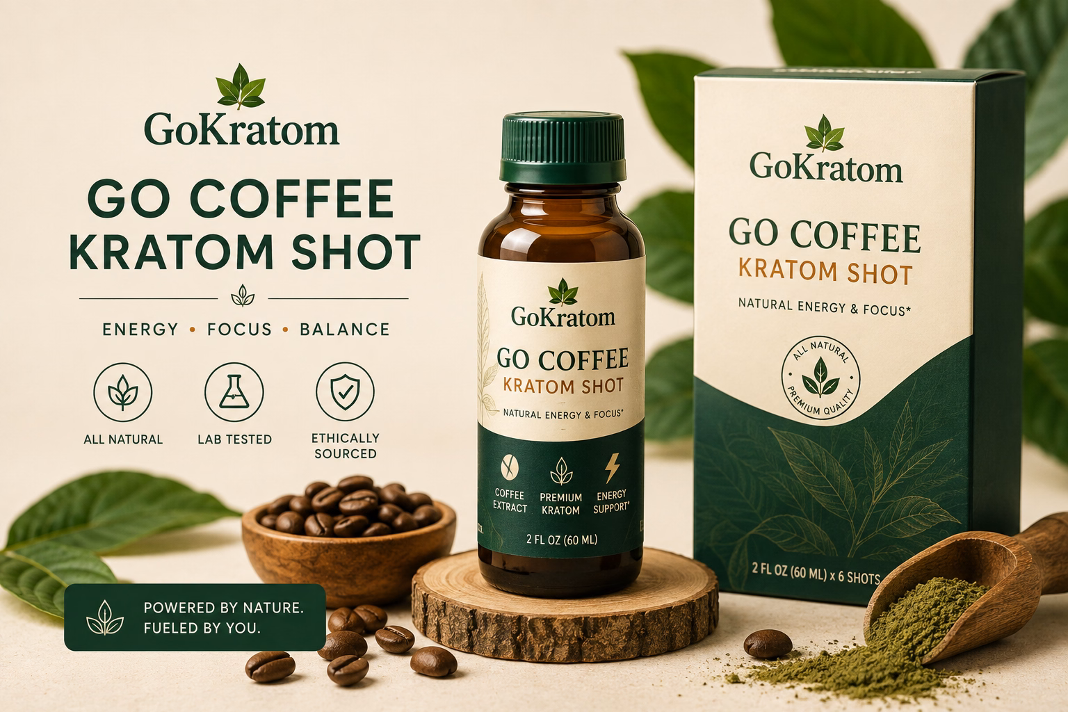 Go Coffee Kratom Shot
