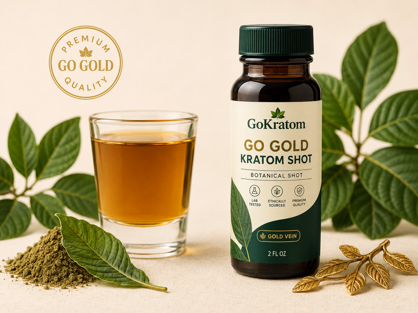 Go Gold Kratom Shot