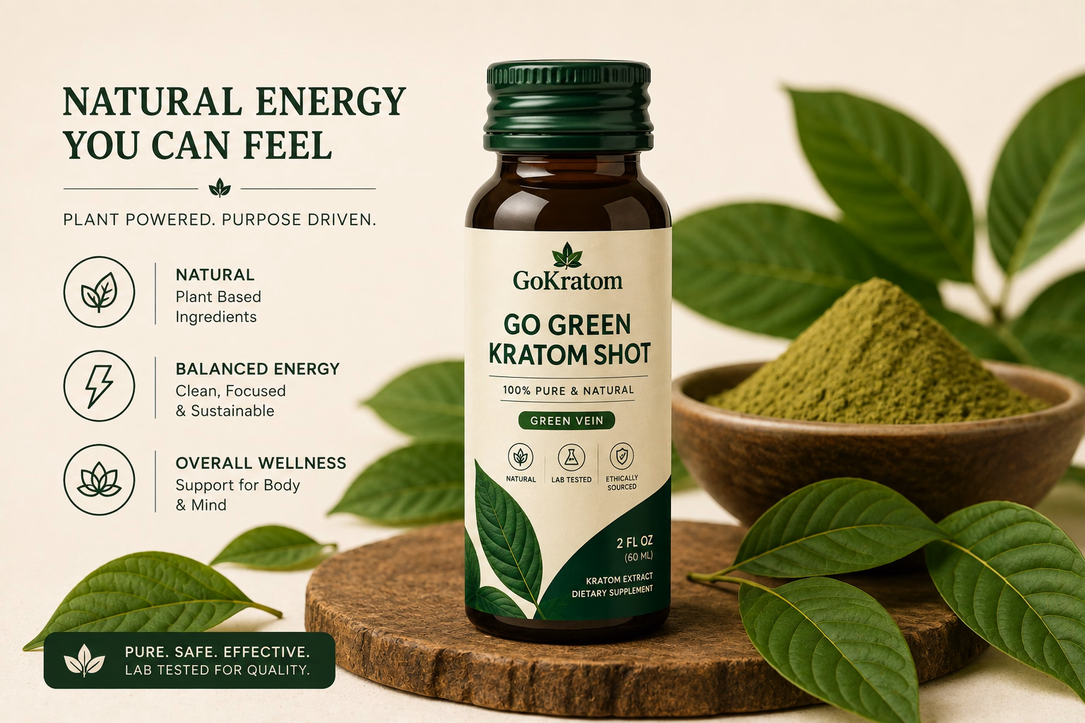Go Green Kratom Shot