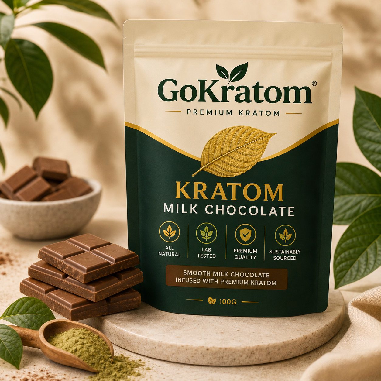 Kratom Milk Chocolate