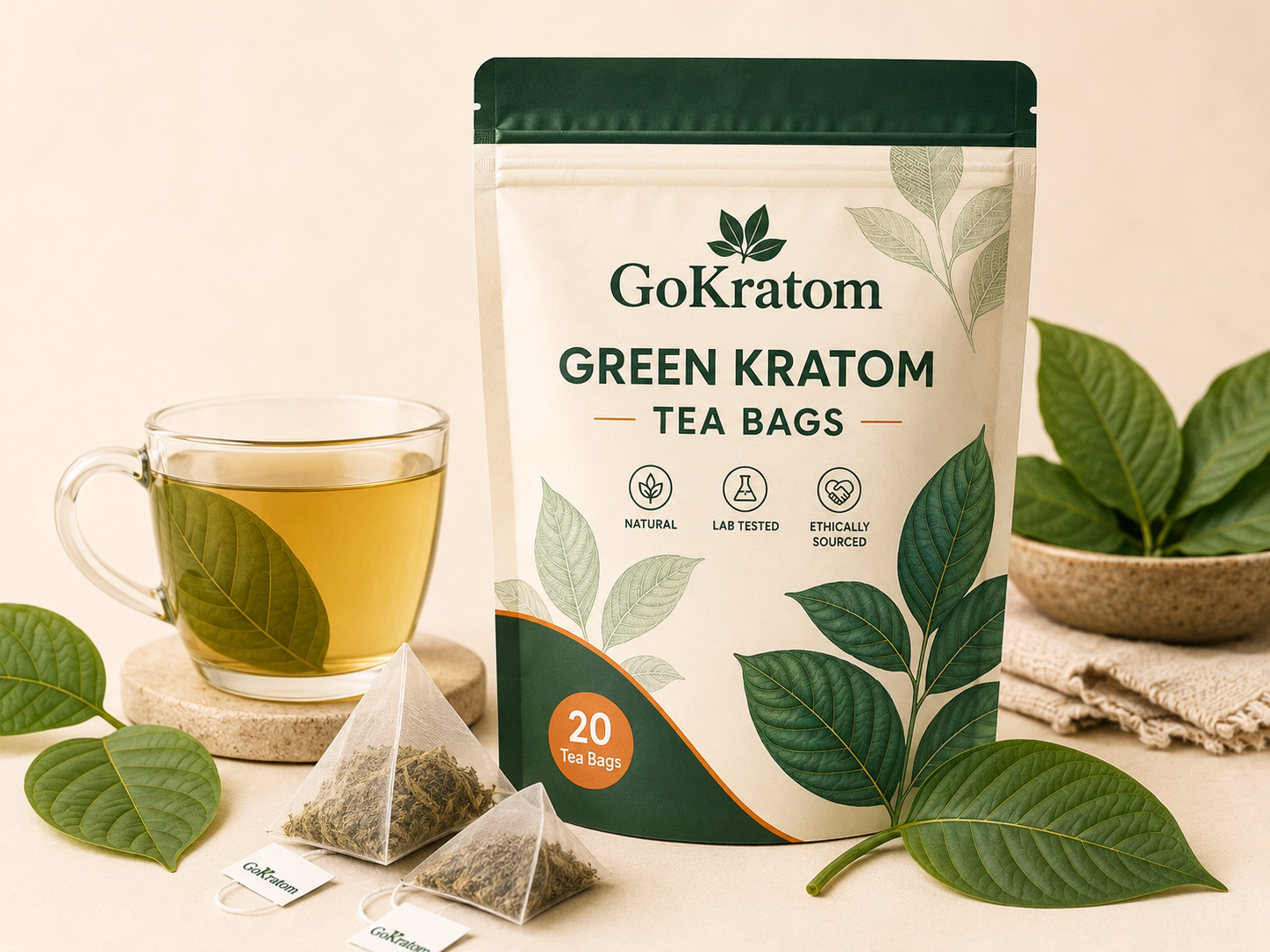 Green Kratom Tea Bags