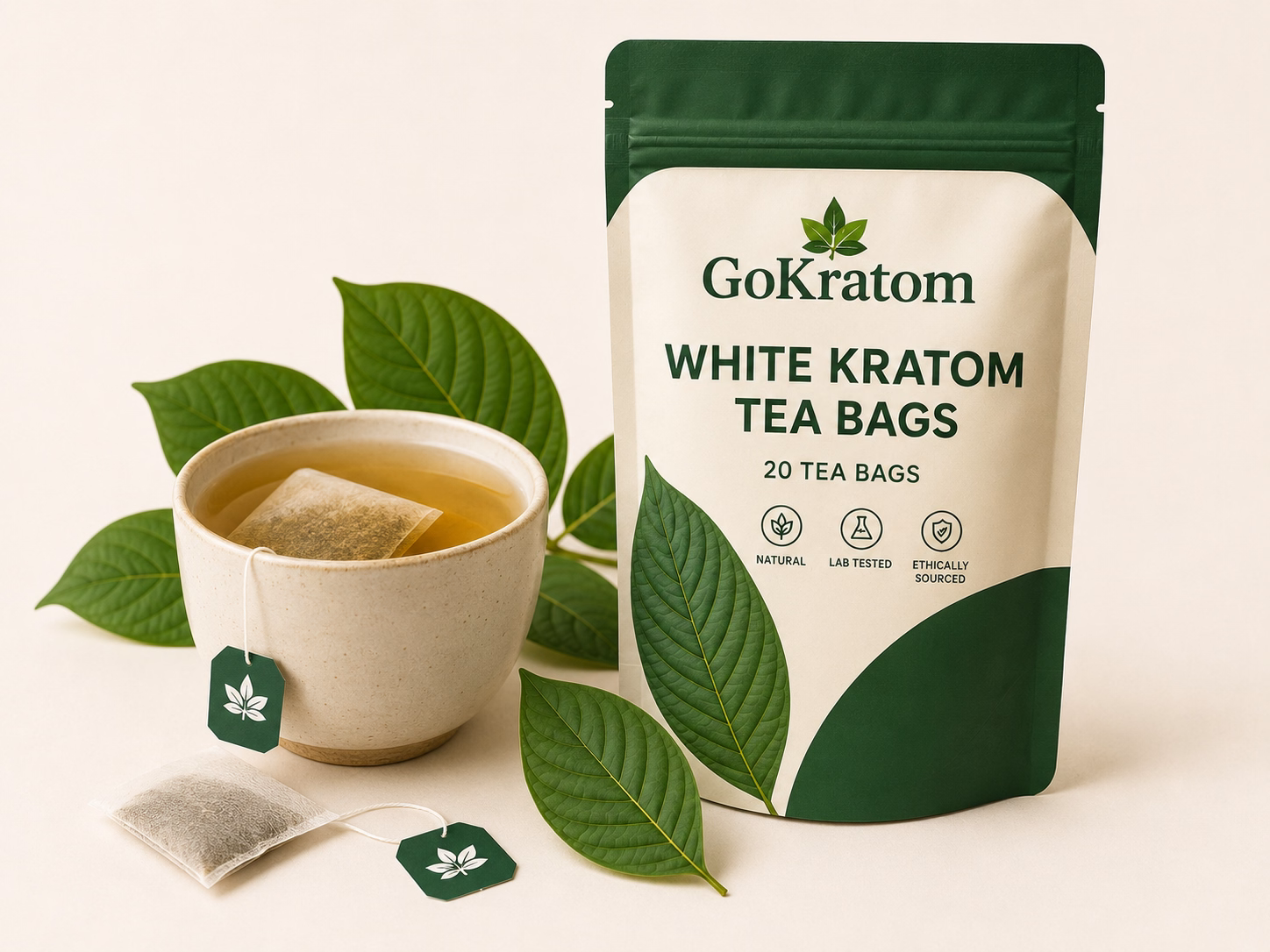 White Kratom Tea Bags