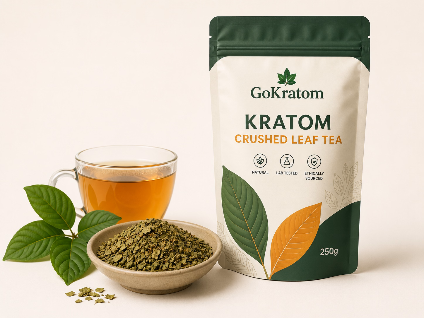 Kratom Crushed Leaf Tea