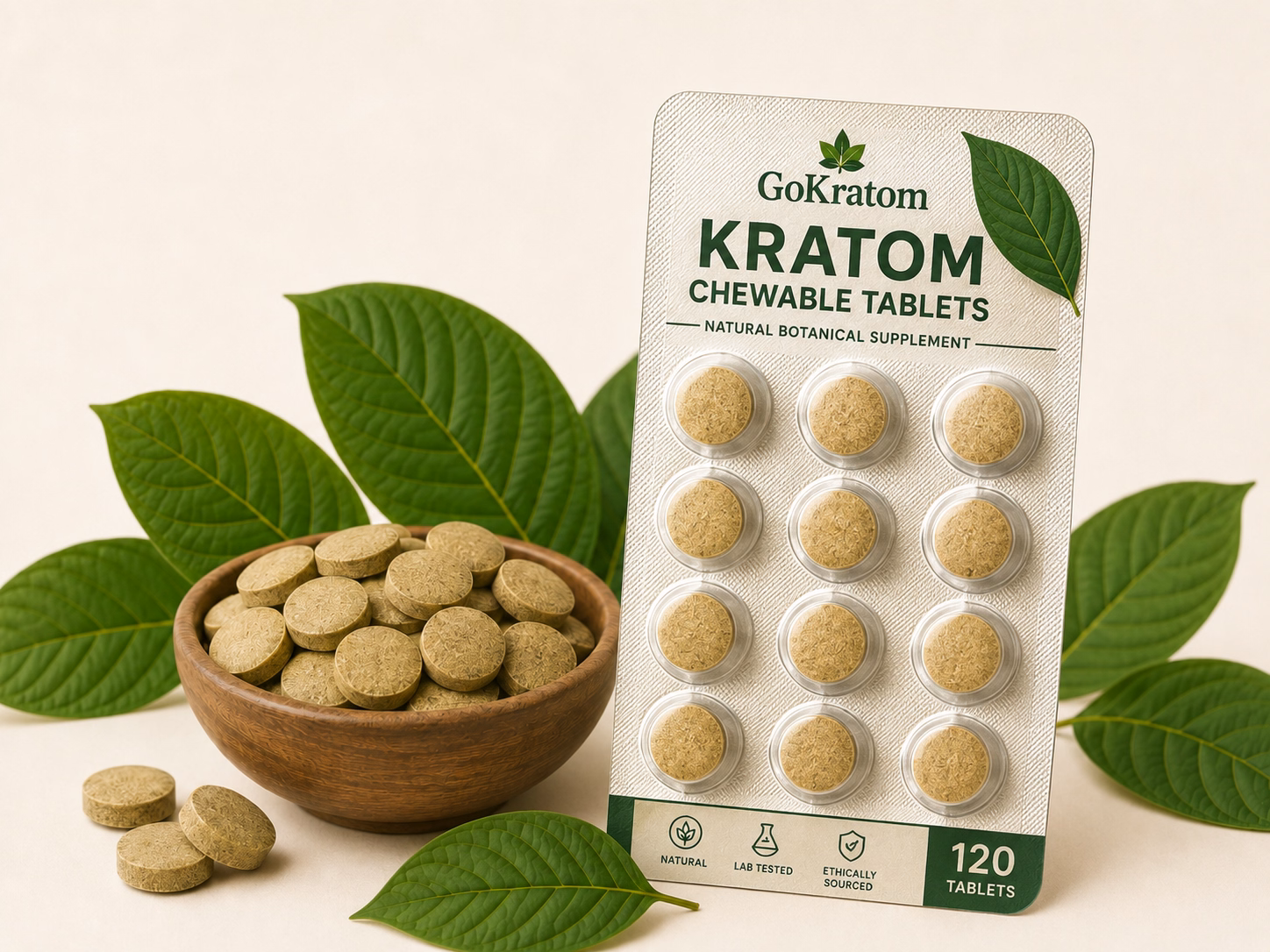 Kratom Chewable Tablets